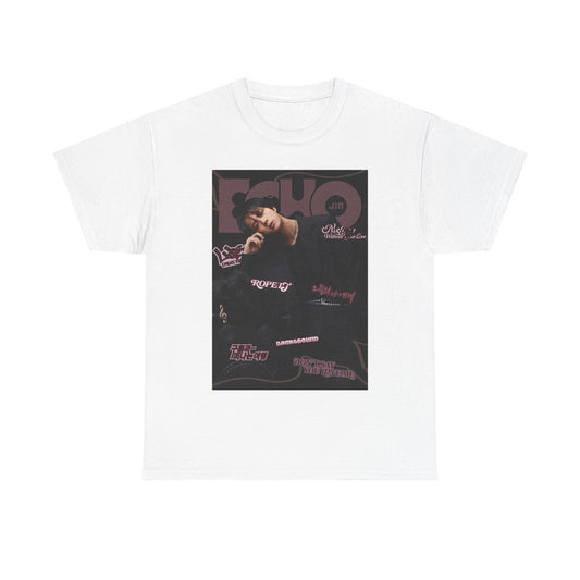 BTS SEOKJIN ECHO Album Inspired Tshirt| Kpop Fan Merch | Army Concert Outfit | Unisex Tees Digital Print