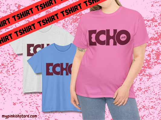 BTS Jin ECHO T-shirt Unisex Heavy Cotton Tee, Casual Graphic | Album inspired